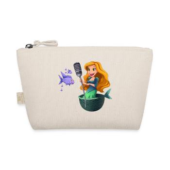 Karaoke mermaid on the net - Organic Pouch - nature - Front