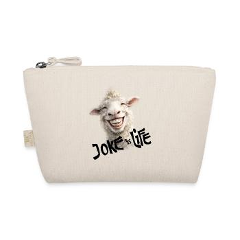 La blague de l’agneau souriant, c’est la vie - Trousse biologique - nature - Devant
