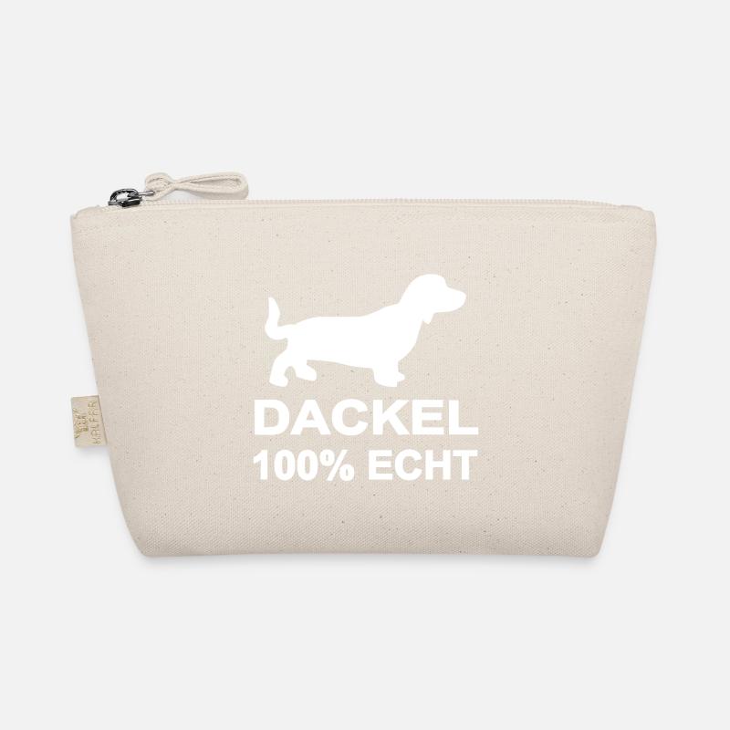 Dackel - Bio-Täschchen - Natur