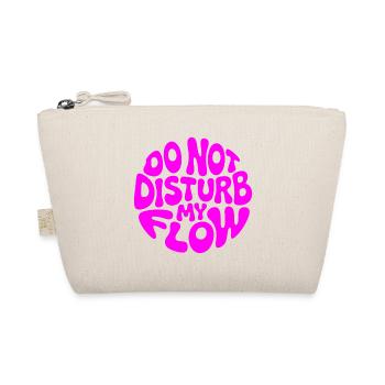 Ne dérange pas mon flux sous la marque rose - Trousse biologique - nature - Devant