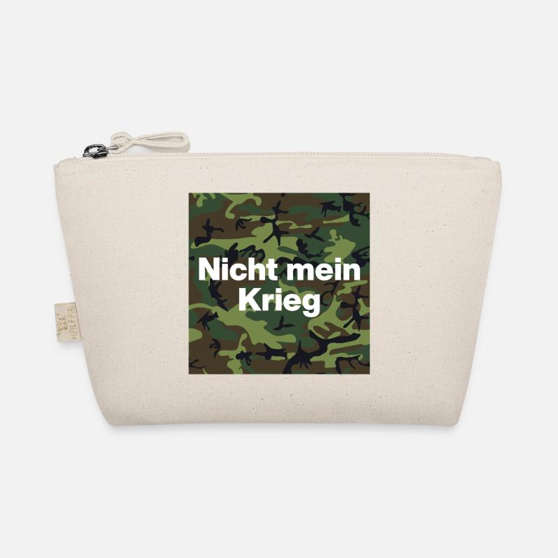 NOT MY WAR! NO CONSCIENTIOUS OBJECTOR Organic Pouch