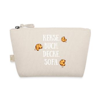 Cookies Book Blanket Sofa - Organic Pouch - nature - Front