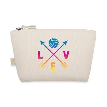 L’amour du volley-ball - Trousse biologique - nature - Devant
