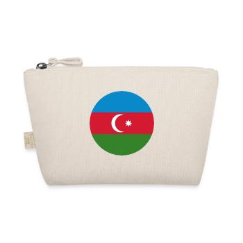 Azerbaijan round flag - Organic Pouch - nature - Front