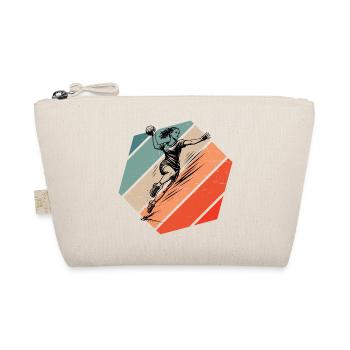 J’adore le handball avec un motif cool pour le handball pour - Trousse biologique - nature - Devant