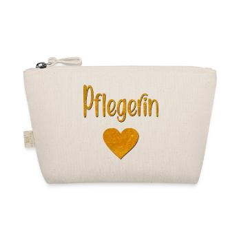 Nurse Heart - Organic Pouch - nature - Front