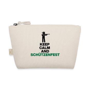 KEEP CALM AND SCHÜTZENFEST! PROTECT - Organic Pouch - nature - Front