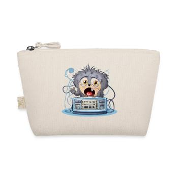 Cuddly Monster Boombox - Organic Pouch - nature - Front