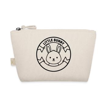 Badge du logo du petit lapin Mignon - Trousse biologique - nature - Devant