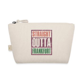 Straight Outta Frankfurt - Organic Pouch - nature - Front