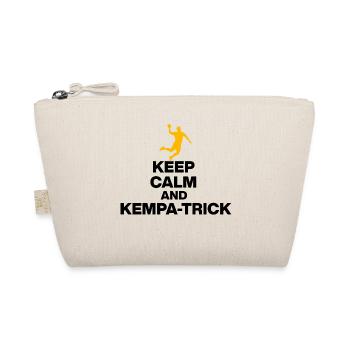 KEEP CALM & KEMPA-TRICK! DEUTSCHLAND HANDBALL - Bio-Täschchen - Natur - Vorne