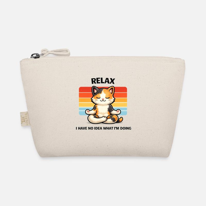 Relax Cat Meditative Chill Organic Pouch