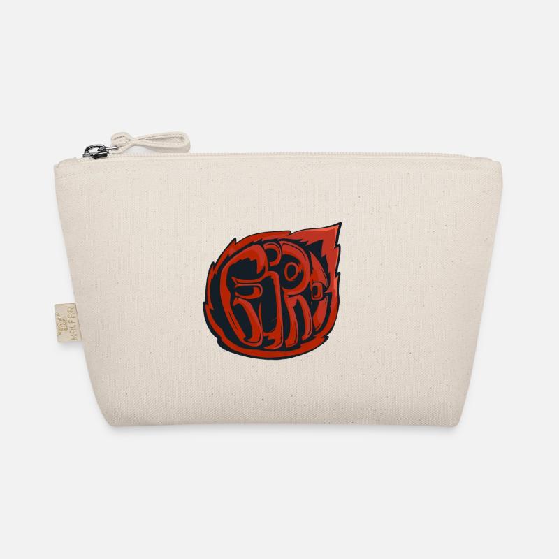 Fire, graffiti Organic Pouch