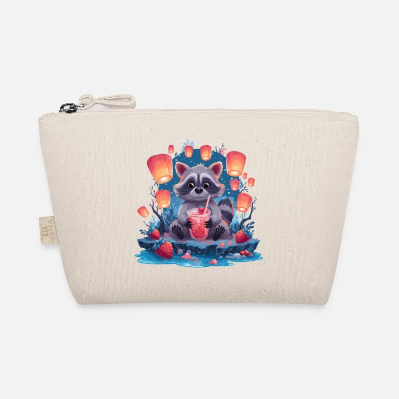 Night Raccoon Lantern Lemonade Organic Pouch