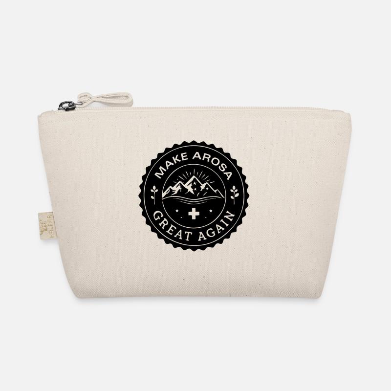 MAKE AROSA GREAT AGAIN - Organic Pouch - nature