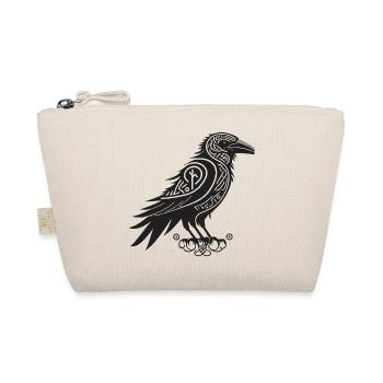 Raven Tribal Noir - Trousse biologique - nature - Devant