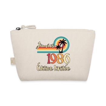 January 1986 Vintage Limited Edition - Organic Pouch - nature - Front