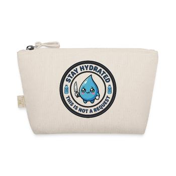 Stay Hydrated mörderisch süß - Bio-Täschchen - Natur - Vorne