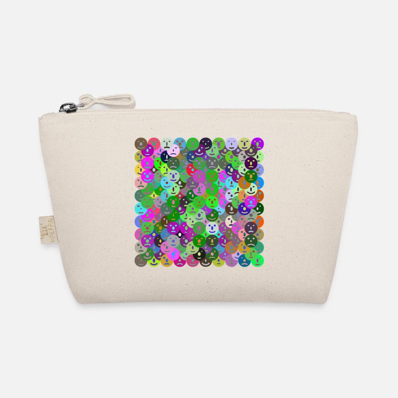 Faces Collage Organic Pouch