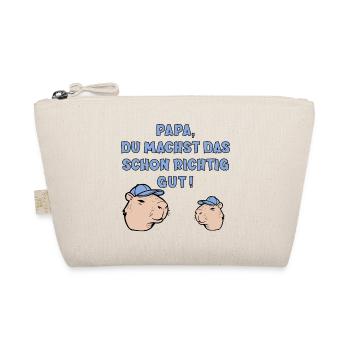 ENFANT PAPA - FÊTE DES PÈRES CAPYBARA - Trousse biologique - nature - Devant