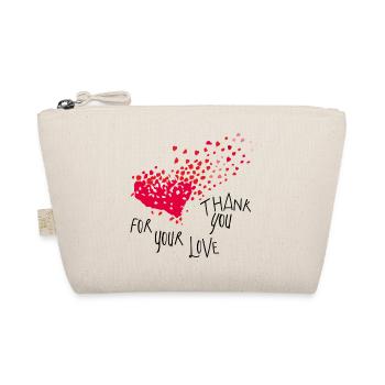 thank you - Organic Pouch - nature - Front