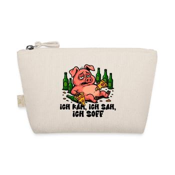 I came, I saw, I drank – Funny Beer Shirt - Organic Pouch - nature - Front