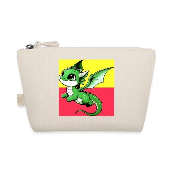 Drache - Bio-Täschchen - Natur - Vorne