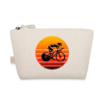 Roadbike motif with recognition value - Organic Pouch - nature - Front