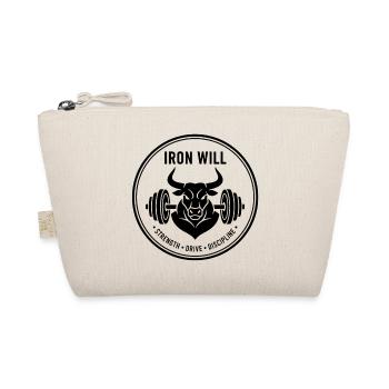 Iron Will Bull - Bio-Täschchen - Natur - Vorne