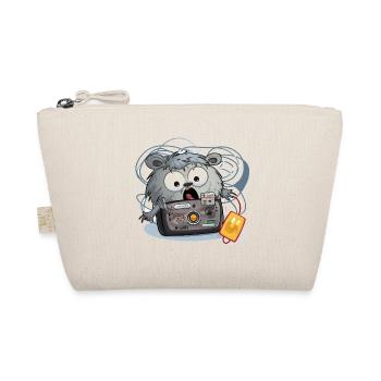 Kamera Panda Chaos - Bio-Täschchen - Natur - Vorne