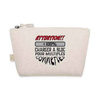 Attention 100% fully loaded - Organic Pouch - nature - Front