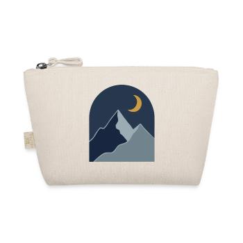 Midnight Mountain Serenity - Bio-Täschchen - Natur - Vorne