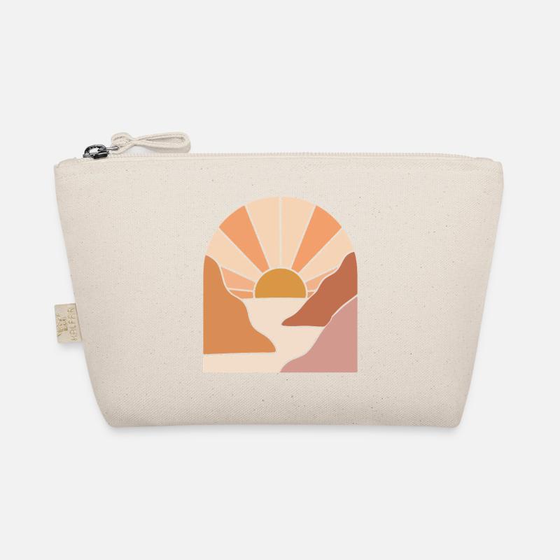 Sunlit Canyon Path Bio-Täschchen