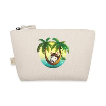 Rêve de l’île au hamac de cocotiers - Trousse biologique - nature - Devant