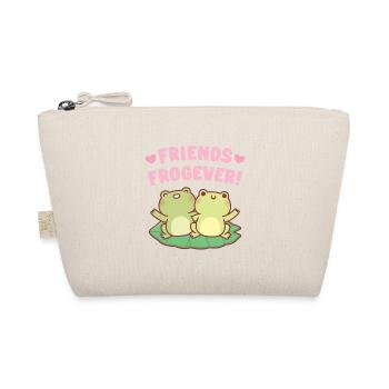 Grenouilles mignonnes, amies, meilleures amies de grenouilles. - Trousse biologique - nature - Devant