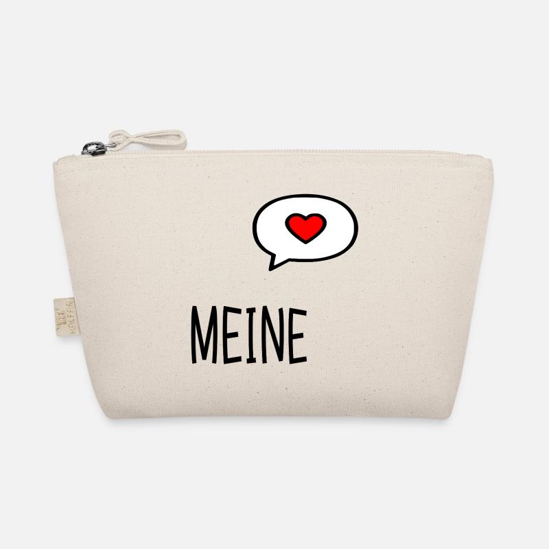 Beziehung Valentinstag Meine - Bio-Täschchen - Natur