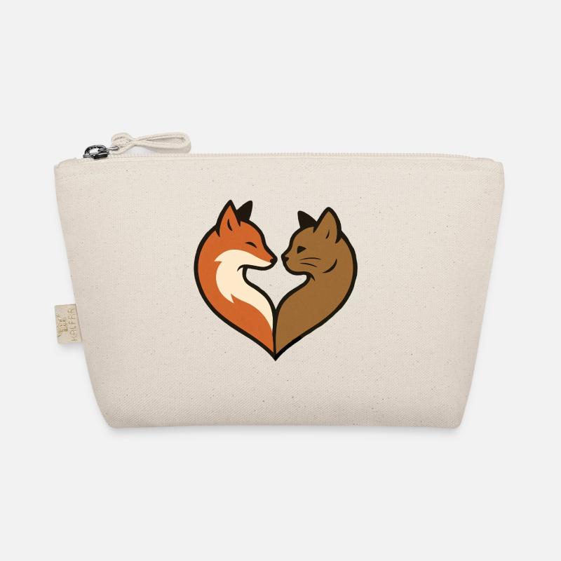 Tierherzform Bio-Täschchen