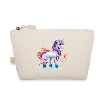Rainbow Unicorn Fantasy - Organic Pouch - nature - Front