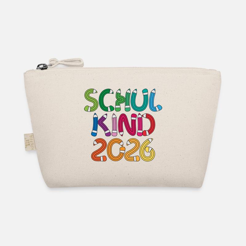 Schulkind 2026 Schule Einschulung Schulanfang Bio-Täschchen
