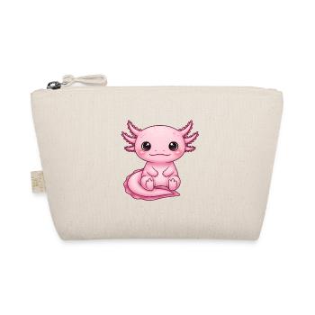 Kawaii Pink Drachenbaby - Bio-Täschchen - Natur - Vorne