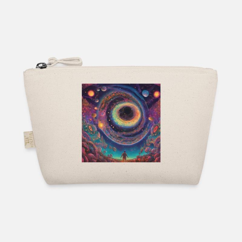 Cosmic Eye Vortex Organic Pouch