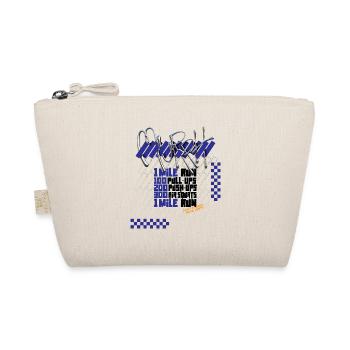 Murph Hero WOD Cross Training dark graphic version graphic - Organic Pouch - nature - Front