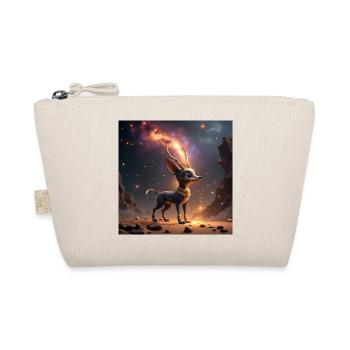 Fantastic Star Deer - Organic Pouch - nature - Front