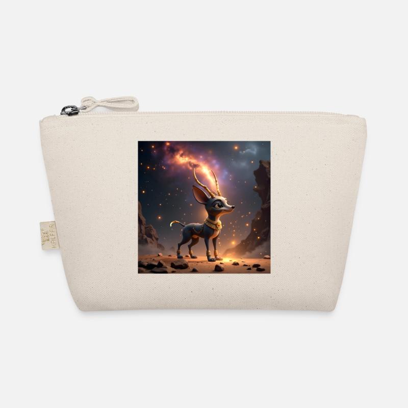 Fantastischer Sternhirsch Bio-Täschchen