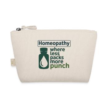 Homöopathie, wo weniger mehr Schlagkraft hat - Bio-Täschchen - Natur - Vorne
