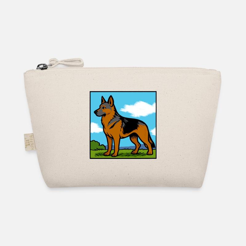 Deutscher Schäferhund Rassehund Geschenk Bio-Täschchen