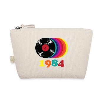 1984 Schallplatte - Bio-Täschchen - Natur - Vorne