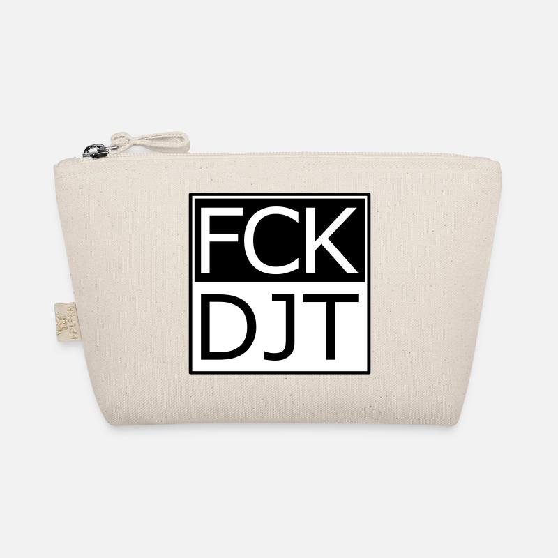 Provocative Block Typography Protest Organic Pouch