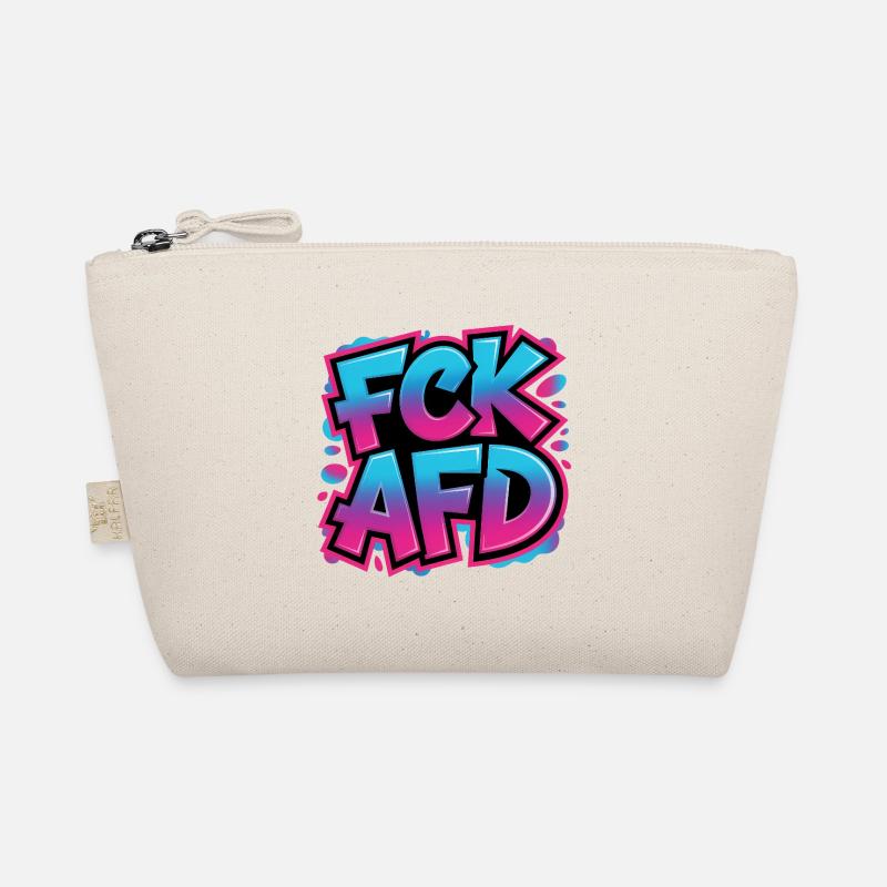 FCK AFD - Antifa Tee Bio-Täschchen