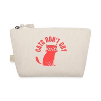 Les chats ne pleurent pas Chat stylé graphique » - Trousse biologique - nature - Devant
